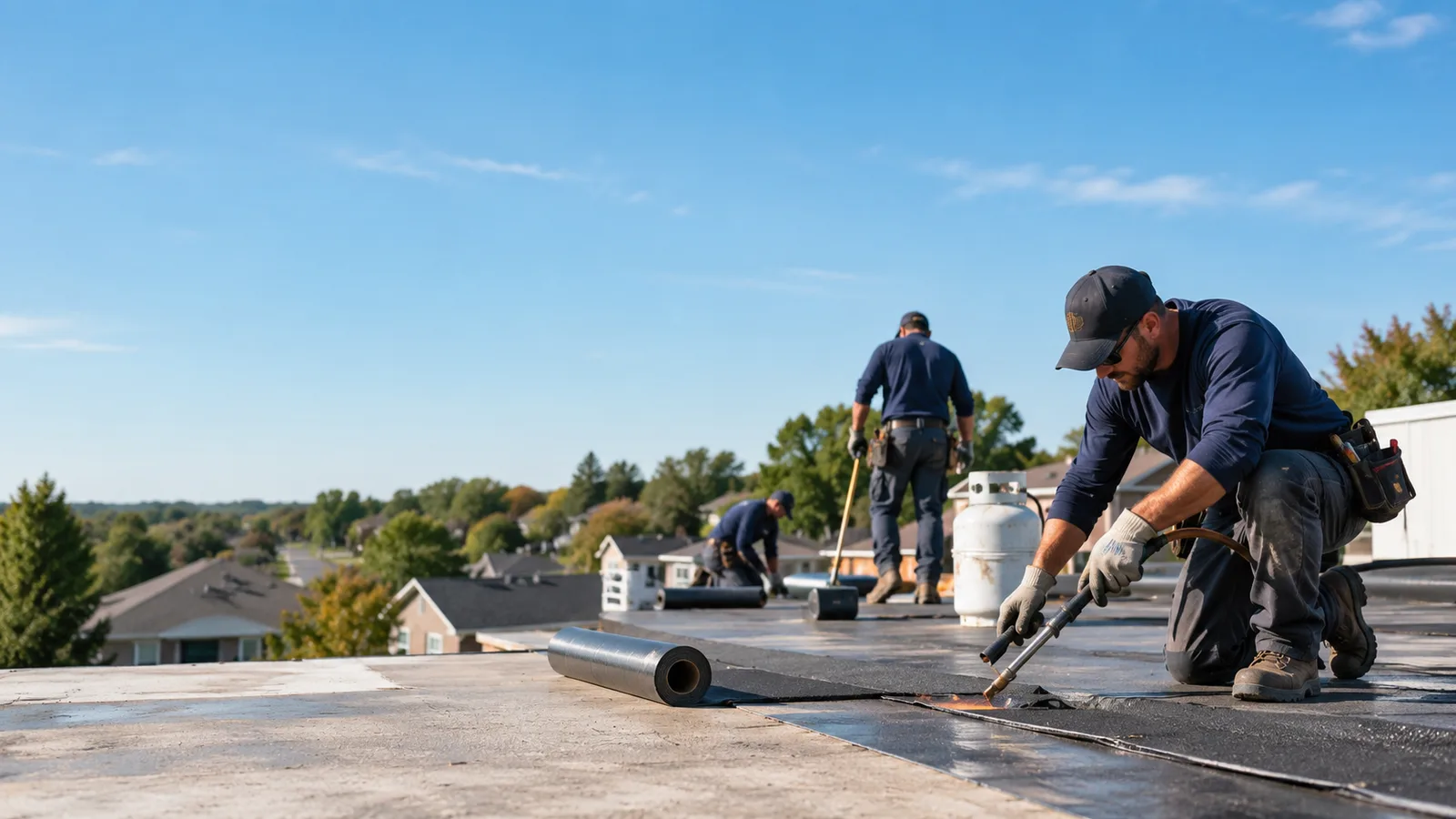 Flat Roof Leak Repair providers in Bloomfield, IN